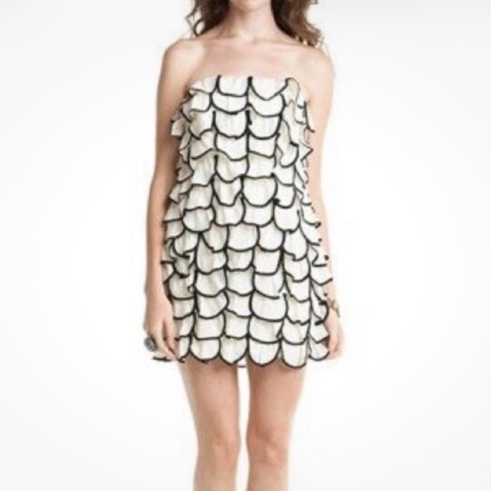 Leifsdottir Strapless Mini Dress